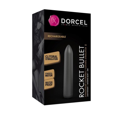 Mini wibrator dorcel rocket bullet 9cm 16trybów